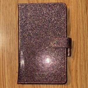 Victoria Secret Glitter Journal/Notebook with Magnetic Tab